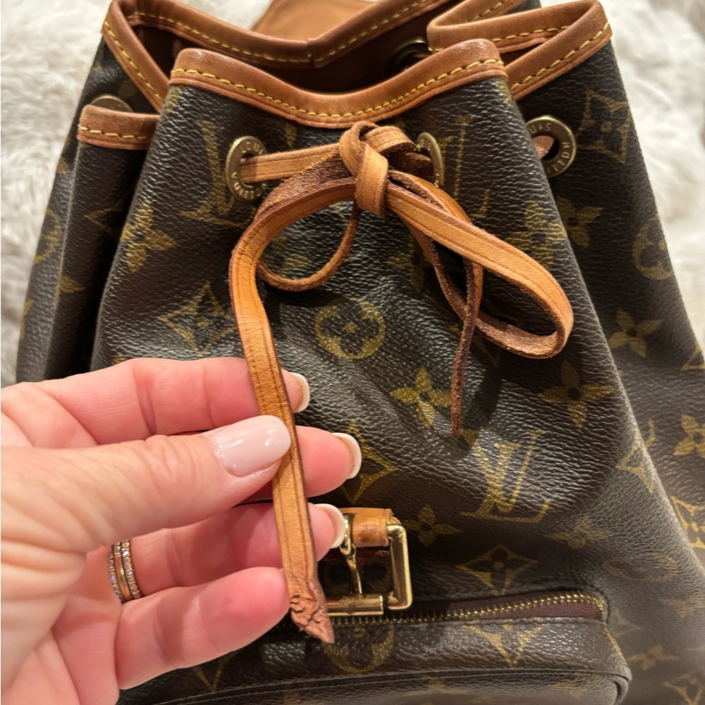 Authentic Louis Vuitton Montsouris MM Backpack - Picture 9 of 16